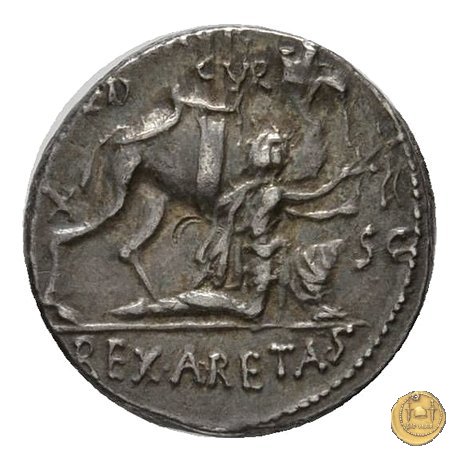 422/1 - denario M. Aemilius Scaurus / P. Plautius 58 BC (Roma)