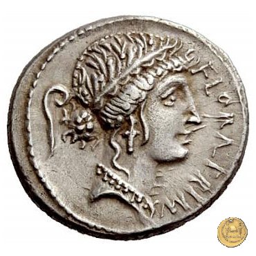 423/1 - denario C. Servilius C.f. 57 BC (Roma)