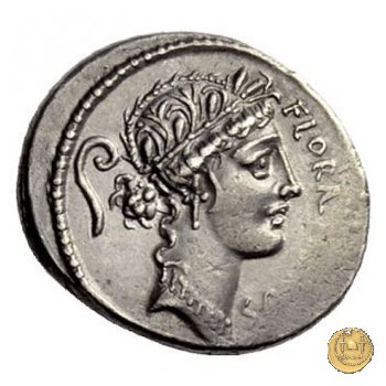 423/1 - denario C. Servilius C.f. 57 BC (Roma)