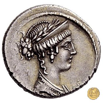 424/1 - denario C. Considius Nonianus 57 BC (Roma)