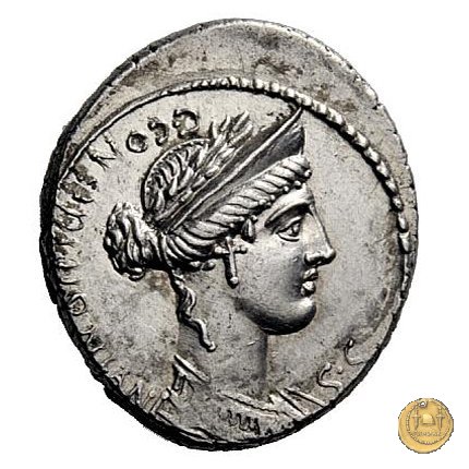 424/1 - denario C. Considius Nonianus 57 BC (Roma)