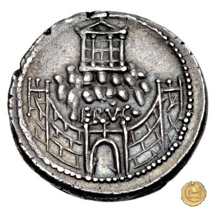 424/1 - denario C. Considius Nonianus 57 BC (Roma)