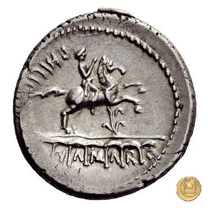 425/1 - denario L. Marcius Philippus 56 BC (Roma)