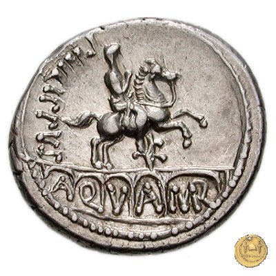 425/1 - denario L. Marcius Philippus 56 BC (Roma)