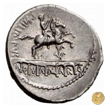 425/1 - denario L. Marcius Philippus 56 BC (Roma)