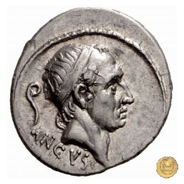 425/1 - denario L. Marcius Philippus 56 BC (Roma)