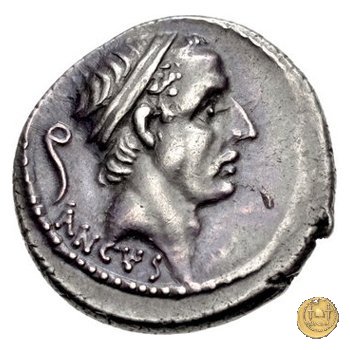 425/1 - denario L. Marcius Philippus 56 BC (Roma)