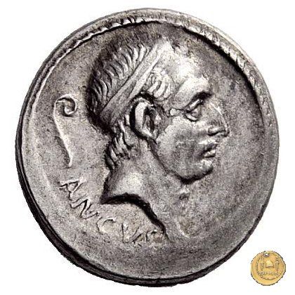 425/1 - denario L. Marcius Philippus 56 BC (Roma)