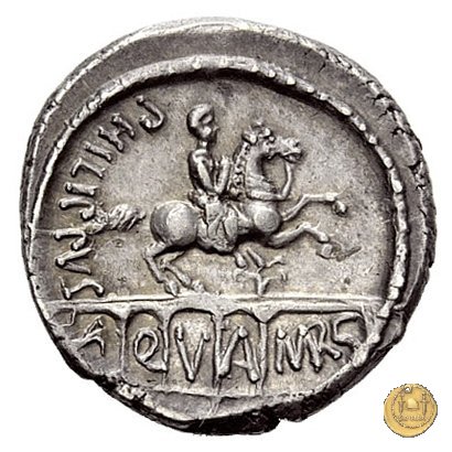 425/1 - denario L. Marcius Philippus 56 BC (Roma)