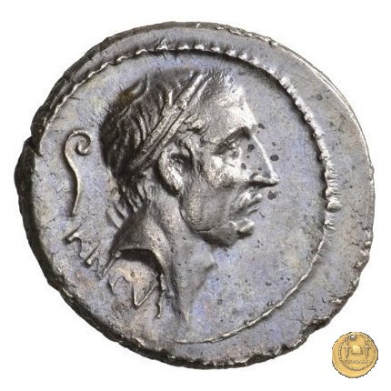 425/1 - denario L. Marcius Philippus 56 BC (Roma)