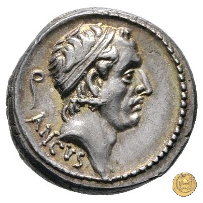 425/1 - denario L. Marcius Philippus 56 BC (Roma)