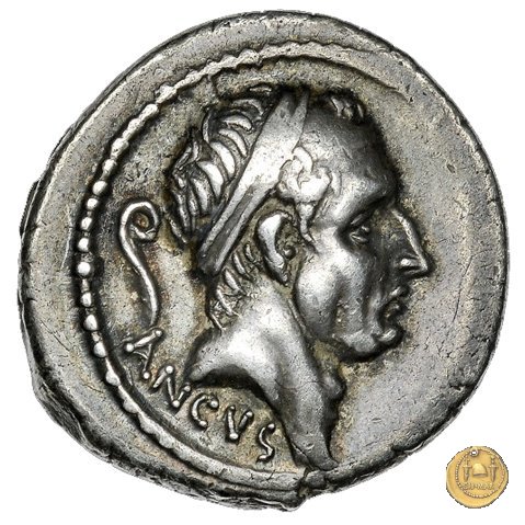 425/1 - denario L. Marcius Philippus 56 BC (Roma)