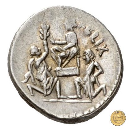 426/1 - denario Faustus Cornelius Sulla 56 BC (Roma)