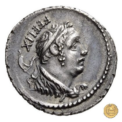 426/2 - denario Faustus Cornelius Sulla 56 a.C. (Roma)