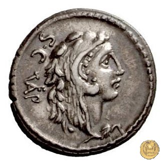 426/4 - denario Faustus Cornelius Sulla 56 a.C. (Roma)