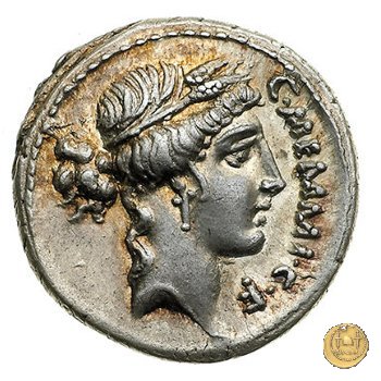 427/1 - denario C. Memmius C.f. 56 BC (Roma)