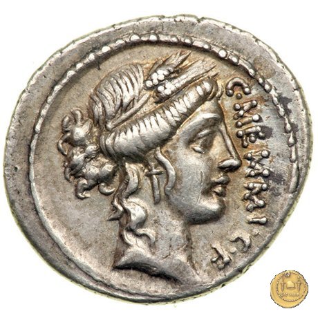 427/1 - denario C. Memmius C.f. 56 BC (Roma)