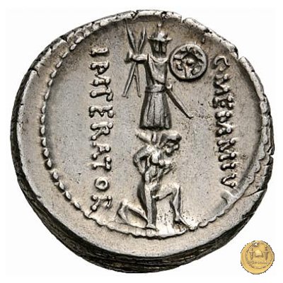 427/1 - denario C. Memmius C.f. 56 BC (Roma)