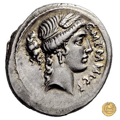 427/1 - denario C. Memmius C.f. 56 BC (Roma)