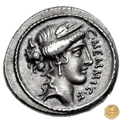 427/1 - denario C. Memmius C.f. 56 BC (Roma)