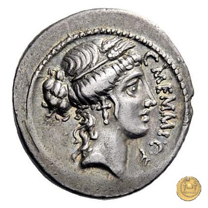 427/1 - denario C. Memmius C.f. 56 BC (Roma)