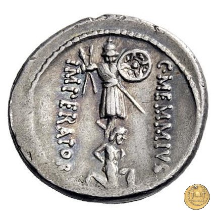 427/1 - denario C. Memmius C.f. 56 BC (Roma)