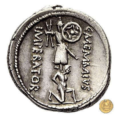 427/1 - denario C. Memmius C.f. 56 BC (Roma)