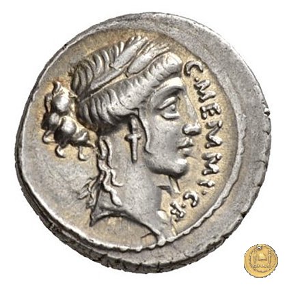 427/1 - denario C. Memmius C.f. 56 BC (Roma)