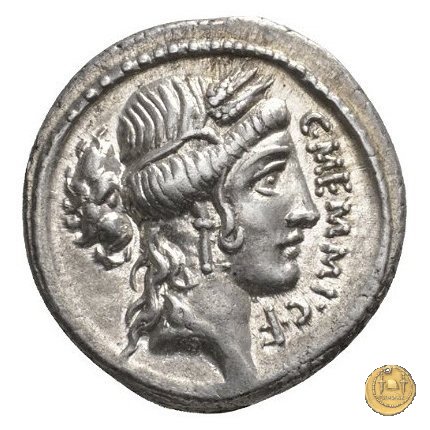 427/1 - denario C. Memmius C.f. 56 BC (Roma)