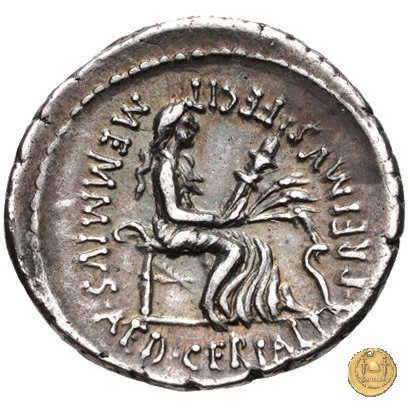 427/2 - denario C. Memmius C.f. 56 BC (Roma)