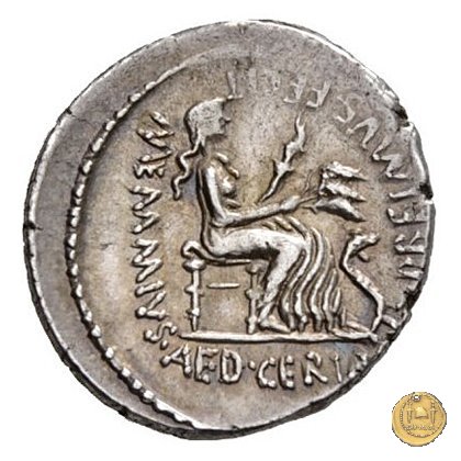 427/2 - denario C. Memmius C.f. 56 BC (Roma)