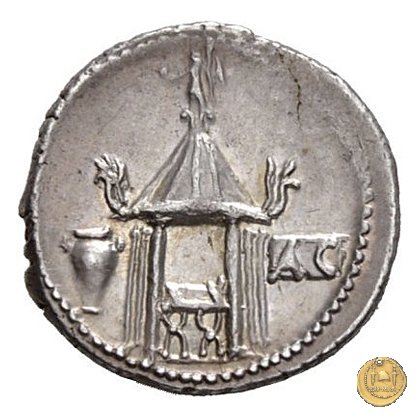 428/1 - denario Q. Cassius Longinus 55 BC (Roma)