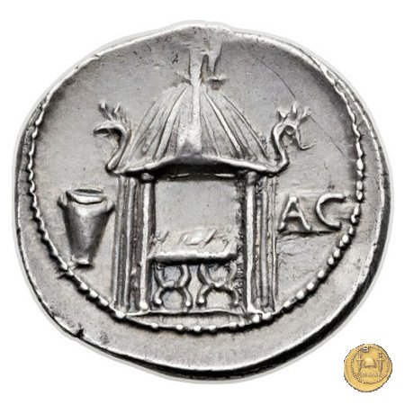 428/2 - denario Q. Cassius Longinus 55 BC (Roma)