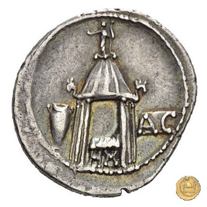 428/2 - denario Q. Cassius Longinus 55 a.C. (Roma)