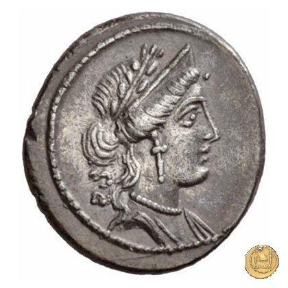 430/1 - denario P. Licinius Crassus 55 BC (Roma)