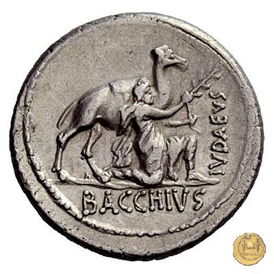 431/1 - denario A. Plautius 55 BC (Roma)