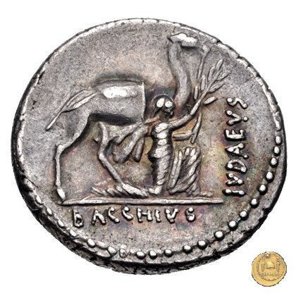 431/1 - denario A. Plautius 55 BC (Roma)