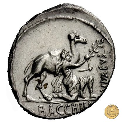 431/1 - denario A. Plautius 55 BC (Roma)