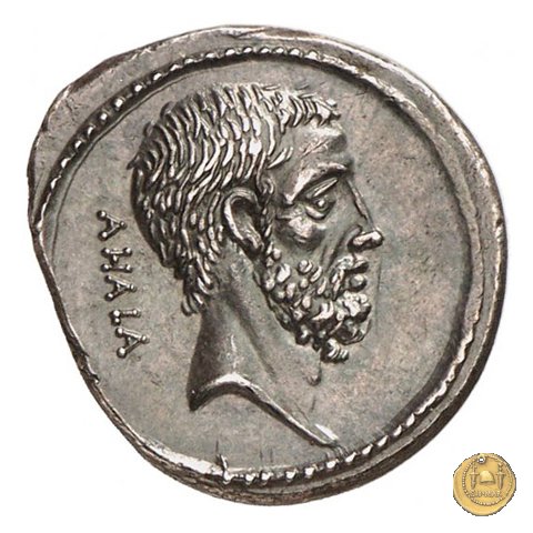 433/2 - denario M. Iunius Brutus 54 BC (Roma)