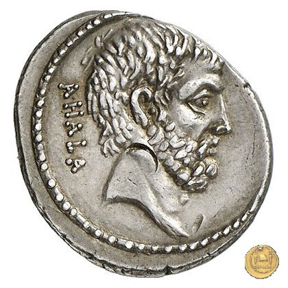 433/2 - denario M. Iunius Brutus 54 BC (Roma)