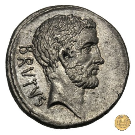 433/2 - denario M. Iunius Brutus 54 BC (Roma)