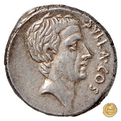 434/1 - denario Q. Pompeius Rufus 54 a.C. (Roma)