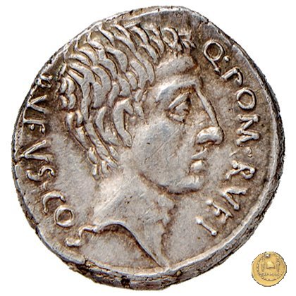434/1 - denario Q. Pompeius Rufus 54 a.C. (Roma)