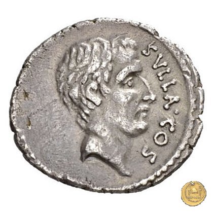 434/1 - denario Q. Pompeius Rufus 54 BC (Roma)