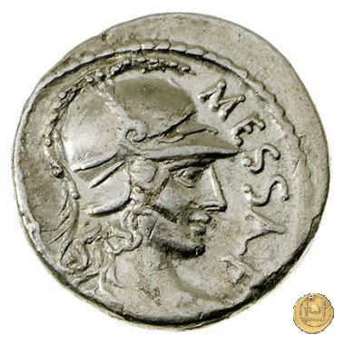 435/1 - denario M. Valerius Messalla 53 BC (Roma)