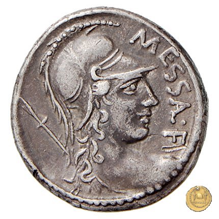 435/1 - denario M. Valerius Messalla 53 BC (Roma)