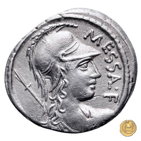 435/1 - denario M. Valerius Messalla 53 BC (Roma)