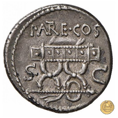 435/1 - denario M. Valerius Messalla 53 a.C. (Roma)