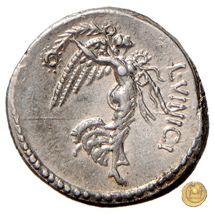 436/1 - denario L. Vinicius 52 BC (Roma)