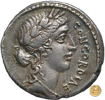 436/1 - denario L. Vinicius 52 BC (Roma)